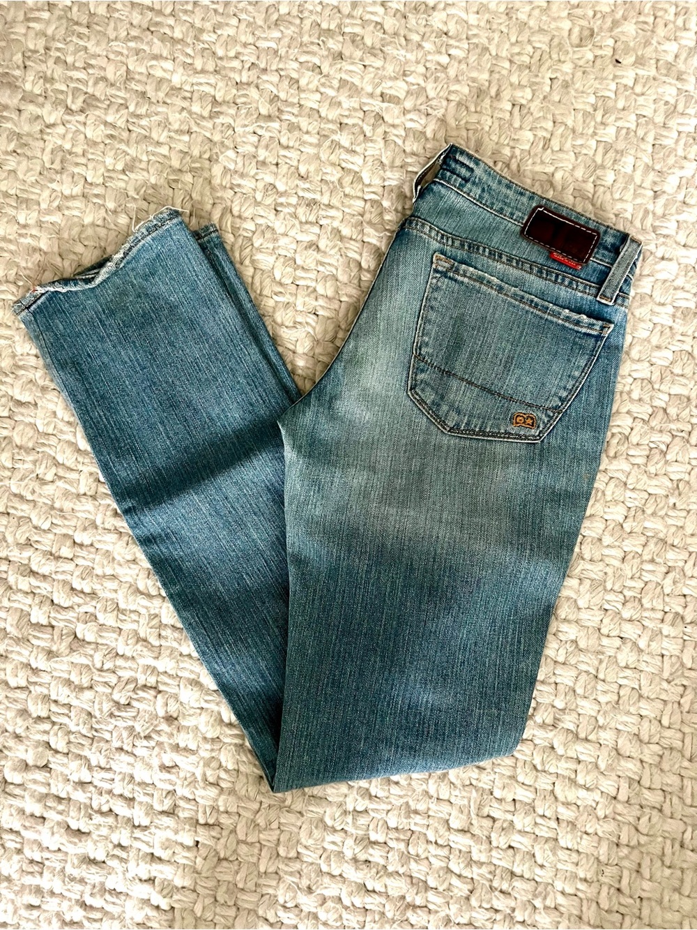 Big Star Light Blue Straight Leg Denim Jeans, Nexty, 28R